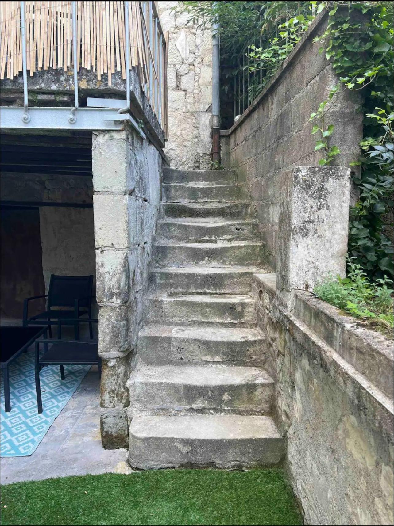 Le Badebec, Appt Dans Maison Typique Avec Jardin Prive Chinon Exterior foto