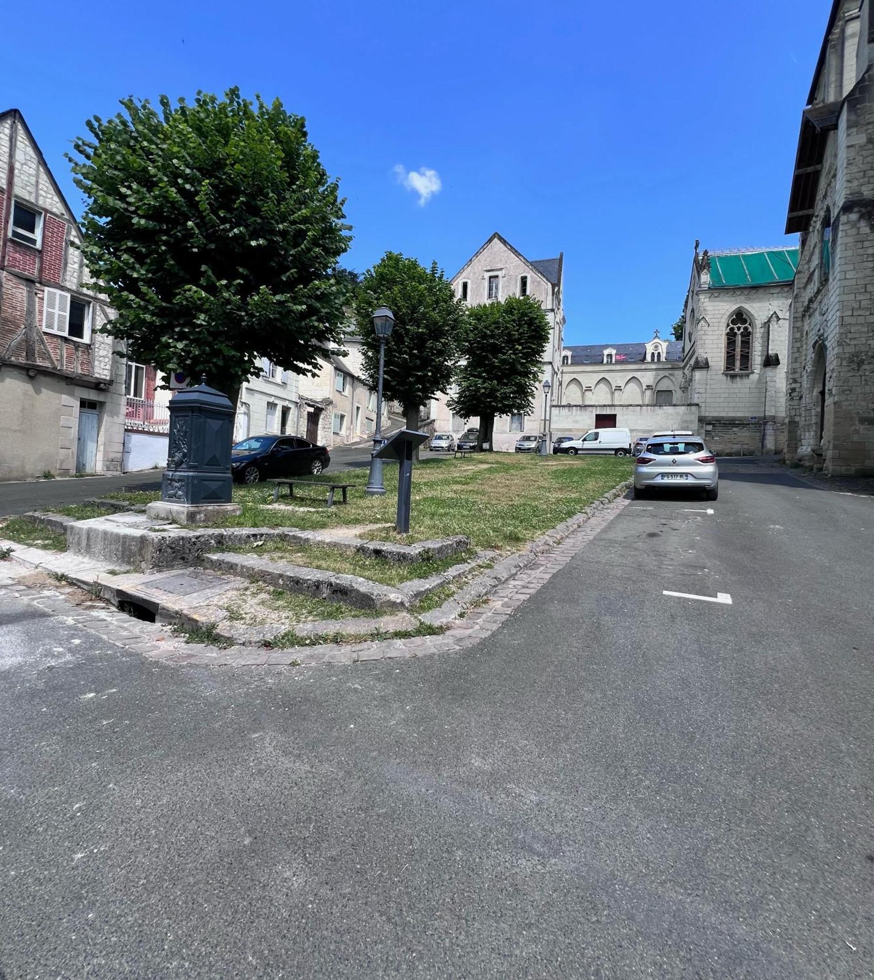 Le Badebec, Appt Dans Maison Typique Avec Jardin Prive Chinon Exterior foto